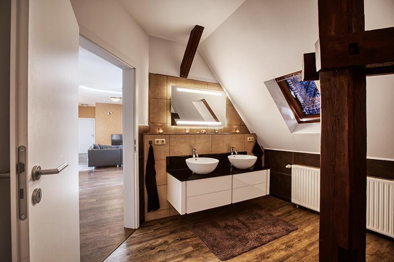 Moderne Ferienwohnung Hildburghausen - Fewo 1 Dış mekan fotoğraf